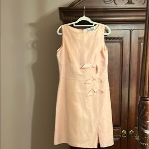 Carlisle 100% linen Pale pink Sleeveless Dress